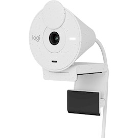ვებკამერა Logitech 960-001442 Brio 300, 2MP, Built-in Microphone, Webcam, White
